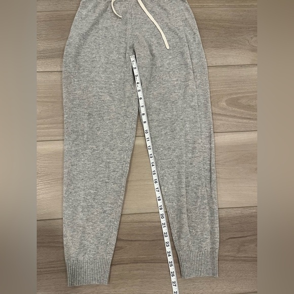SUMMERSALT The Coziest Cashmere + Merino Wool Blend Jogger in Gray Size XS - Picture 3 of 5